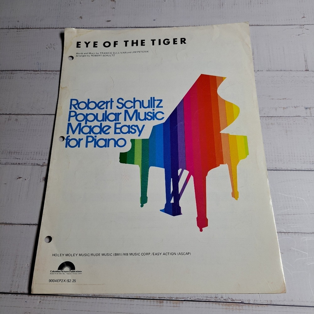 Eye of the Tiger Piano Sheet Music